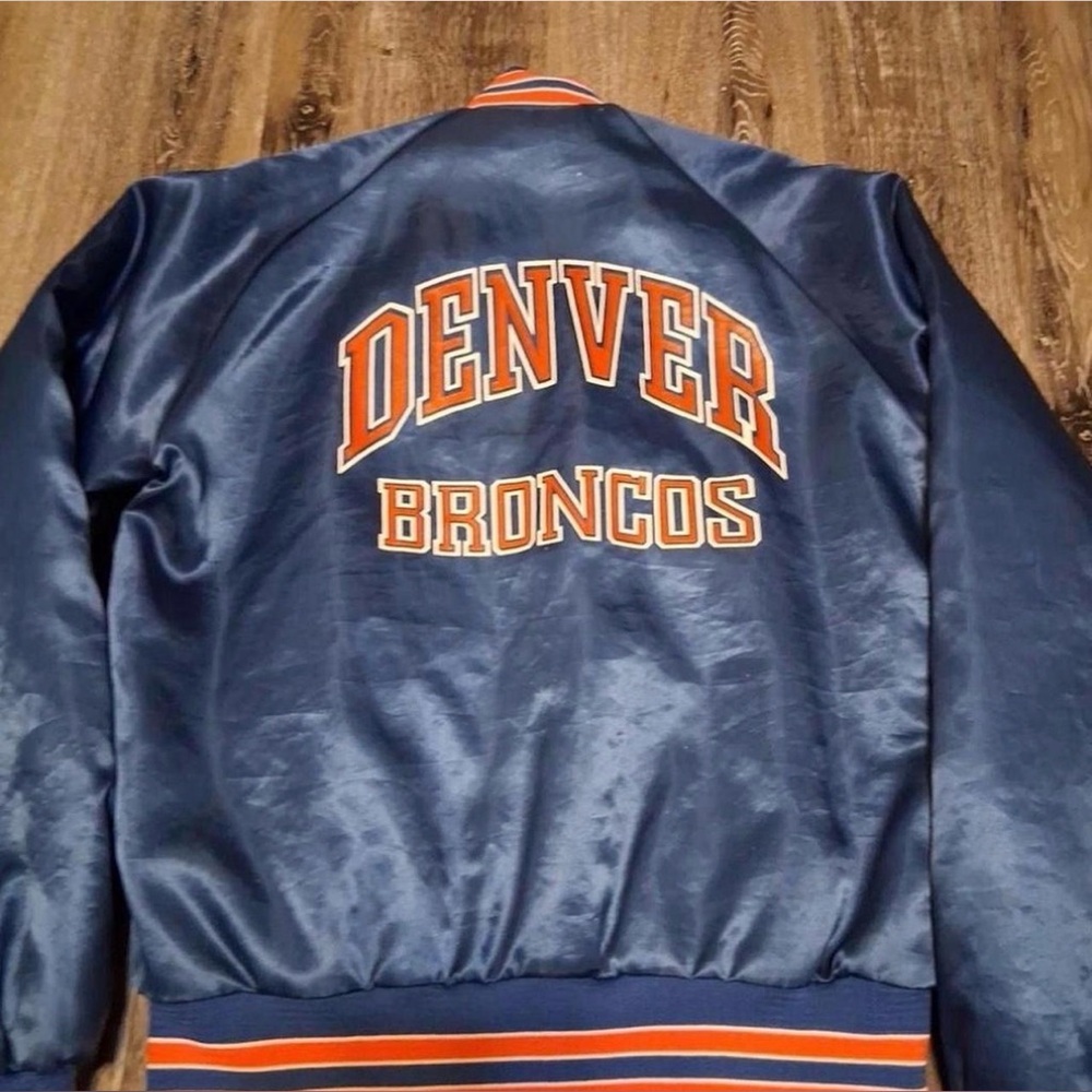 Denver Broncos Satin Jacket